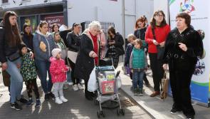Ukrainian refugees Laois give back by volunteering for Clean Up Laois Week