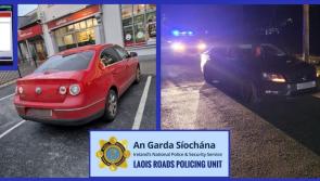 Driver arrested and two cars seized in Laois garda operation