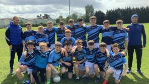 Dunamase College win the Dr Hubert Shield 