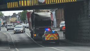 Commuter delays in Laois due to vehicle hitting bridge