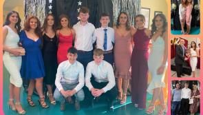 IN Pictures: Laois school's Leaving Cert students graduate in style