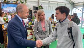 Ukrainian refugee introduced to Taoiseach by Laois Offaly Minister