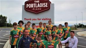 Smashing new jerseys for Laois GAA club's juveniles presented in Portlaoise