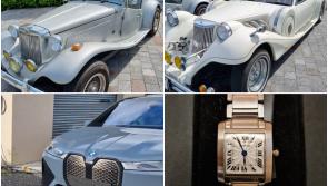 Unbelievable haul of crim bling seized by CAB in Laois, Kildare, Dublin, Waterford