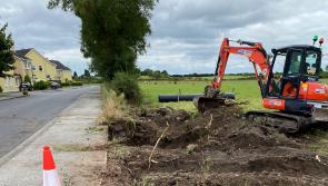 Laois village breaks new ground on first ever playground