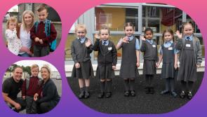 IN PICTURES: Laois Junior Infant take giant steps to schools