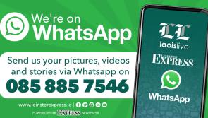 Laois Live - We're on WhatsApp! Send us your stories.