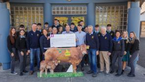 Clonaslee College raises  over €7,500 for Midlands Hospice