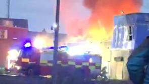 Laois Offaly Gardaí suspect arson attack in  heart of midlands town