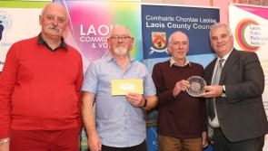 Laois Men's Sheds get money to help pay the bills