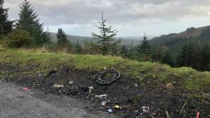 Halloween horrors in Slieve Blooms where fireworks and exhausts shatter the peace