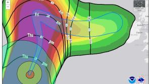 IN PICTURES: Hurricane Martin could leave mark on Ireland