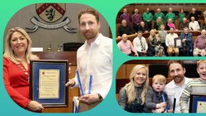 2022 Rewind IN PICTURES: AFL Grand Final winner Zach Tuohy receives Laois's highest honour 