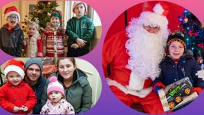IN PICTURES: Santa brings cheer to Laois on pit stop in run up to Christmas