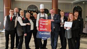 Midlands Park Hotel in Portlaoise selected as one of Ireland's best workplaces