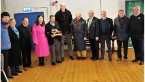 Laois man honored with an award from  an Irish Rugby Legend 
