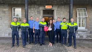 Portlaoise Garda Station gets new lifesaving defibrillator