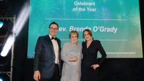Laois wedding celebrant wins big at Irish Wedding Industry awards 
