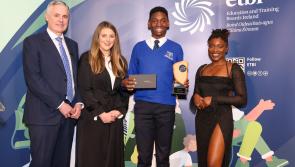 Laois Offaly ETB Scoops awards in Crorke Park