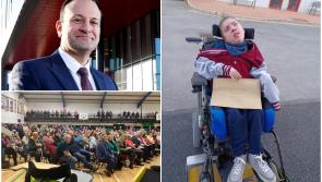 Laois special student brings campaign for new  school to Varadkar's door
