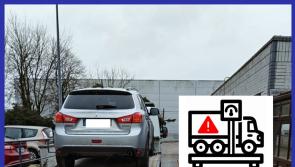 Gardai fine tow truck operator in Laois
