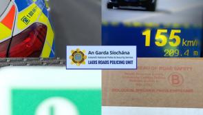 Driver detected at 155kph in Laois tests positive for cocaine 
