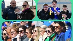 IN PICTURES: Laois supporters cheer on their side against Dublin