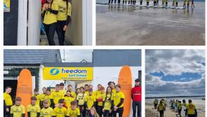 In PICTURES: Laois students surf the waves as Gaeilge