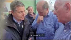 WATCH: "Not good enough" - Laois IFA man launches into Paschal Donohoe at Ploughing 23