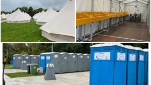 Laois community commended on helping Ukrainians  living in 'heartbreaking' tents as Storm Agnes looms
