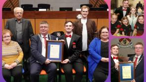 In PICTURES: Highest Laois honour for World Champion at Portlaoise reception
