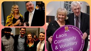 In PICTURES: Great night in Portlaoise at the Laois Community & Voluntary Awards