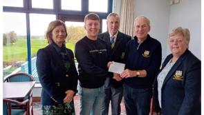 Laois Golf Club holds putting competition at the Ploughing Championships