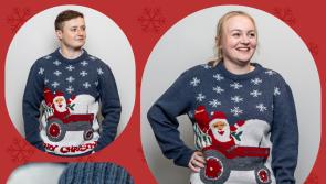 Laois-based Embrace farm has the perfect festive farming jumper