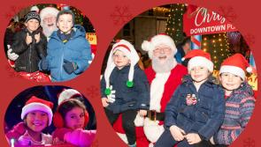 In PICTURES: Santa flies to Laois for Portlaoise Christmas light switch on