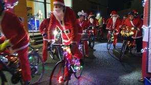 Be a Christmas cycling Santa in Laos at the Portlaoise  charity cycle