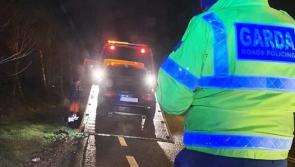 Laois Gardai seize Audi during Storm Isha