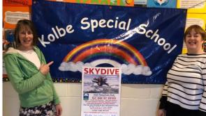 Portlaoise woman takes to the skies to raise funds for Kolbe Special School 