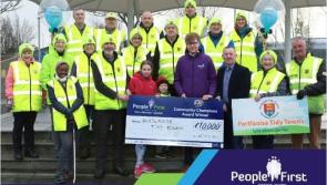 Portlaoise Tidy Towns collect €10,000 Community Champions Award