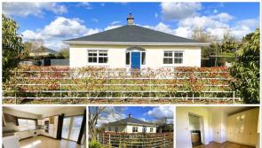 PICTURES: Beautiful bungalow on large corner site in 'prestigious' Laois estate for €360k