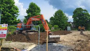 Diggers on-site for long awaited Portlaoise school 
