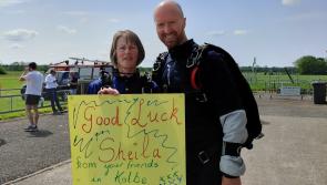 'It was a rollercoaster of emotions' - Portlaoise woman braves skydive 