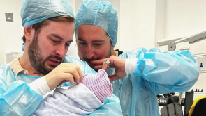 Brian Dowling and partner Arthur Gourounlian welcome second baby and reveal their beautiful name