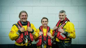 Laois native among the RNLI representatives in Croke Park highlighting water safety