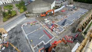 PICTURES: Laois social housing project at Portlaoise convent site progressing well  