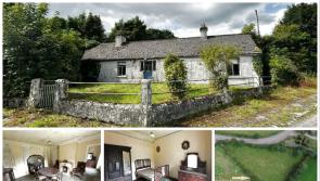 PICTURES: Laois fixer-upper home on ample acre site in 'lovely rural location' for €150k