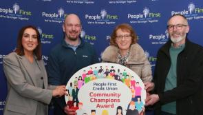 People First Credit Union extends deadline for €10,000 Community Champions Award

