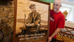New portrait of Laois poet unveiled for heritage week 