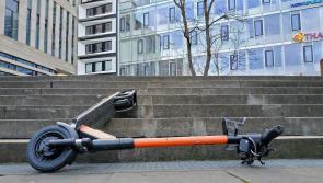 Woman suffers broken nose after being  hit by e scooter in Laois 