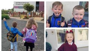 PICTURES: Off to school for the little ones in Laois